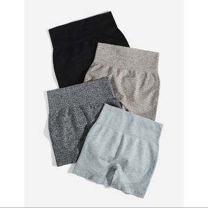 Shein Butt Scrunch Contour Biker Short Lot Medium